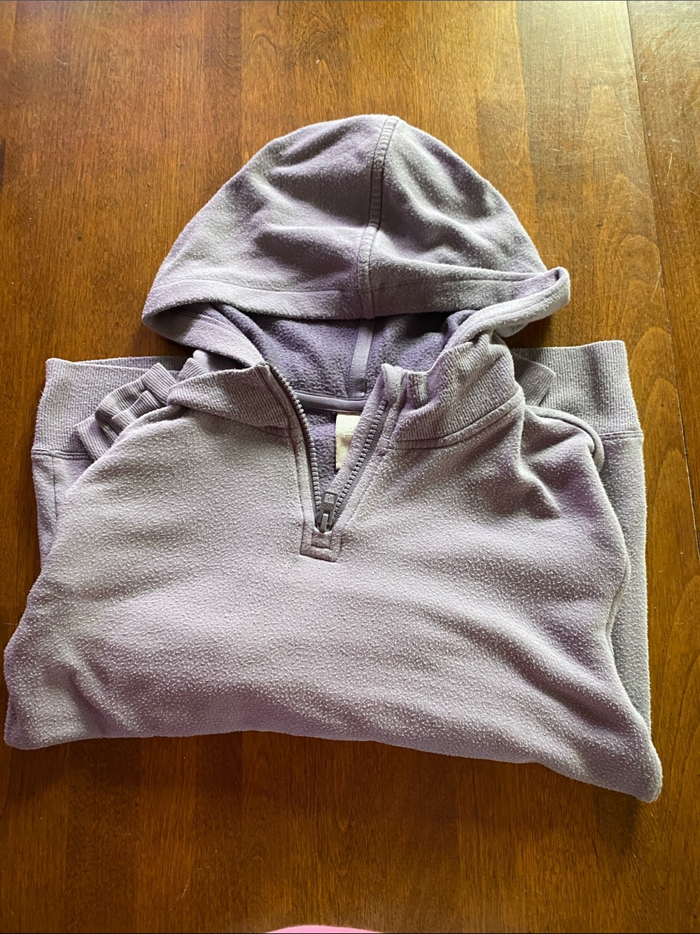 Athleta girl Lilac Quarter-Zip Hoodie